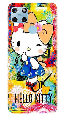 Hello Kitty Mobile Back Case for Realme C21Y (Design - 362)