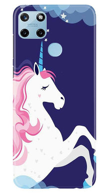 Unicorn Mobile Back Case for Realme C25Y (Design - 365)