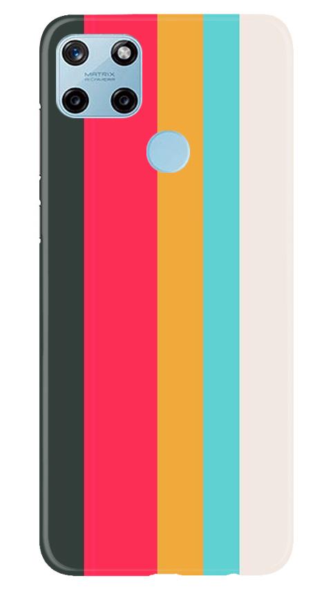 Color Pattern Mobile Back Case for Realme C21Y (Design - 369)
