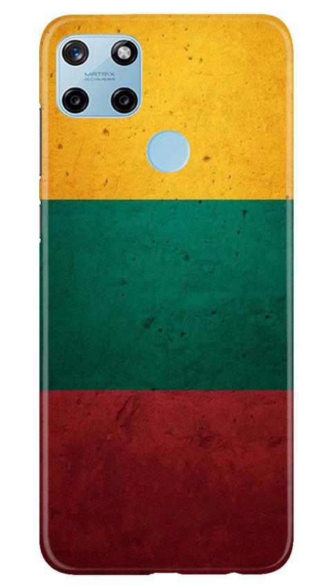 Color Pattern Mobile Back Case for Realme C25Y (Design - 374)