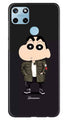 Shin Chan Mobile Back Case for Realme C25Y (Design - 391)
