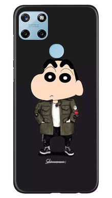 Shin Chan Mobile Back Case for Realme C25Y (Design - 391)