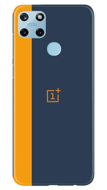 Oneplus Logo Mobile Back Case for Realme C25Y (Design - 395)