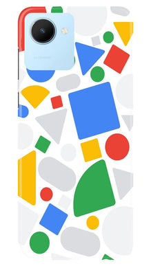 Circul Squar & Tringle Art Mobile Back Case for Realme C30 (Design - 18)