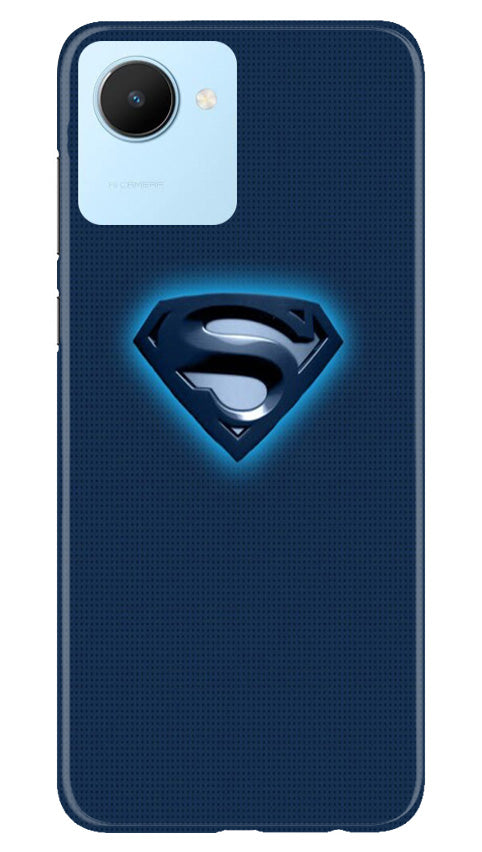 Superman Superhero Case for Realme C30  (Design - 117)