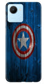 Captain America Superhero Case for Realme C30  (Design - 118)