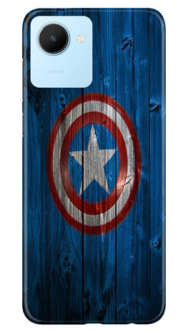Captain America Superhero Case for Realme C30(Design - 118)