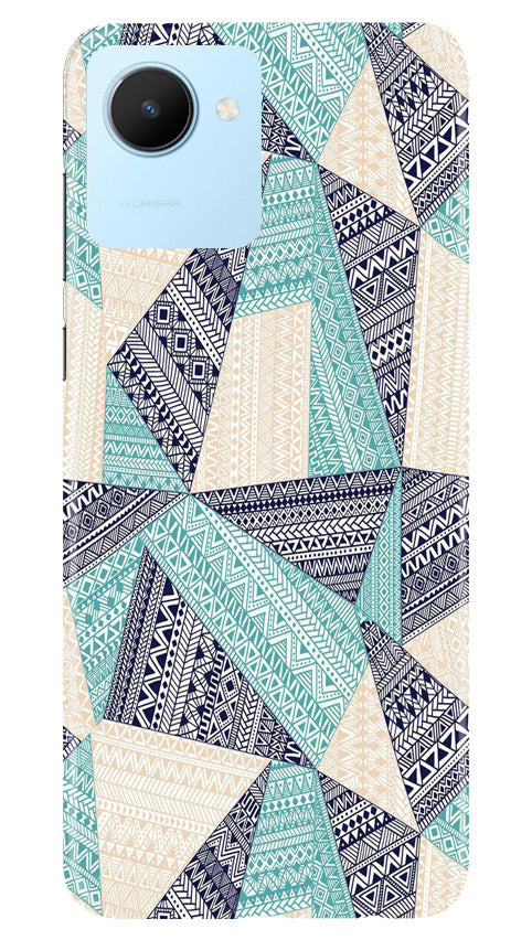 Desingner Pattern Case for Realme C30  (Design - 123)