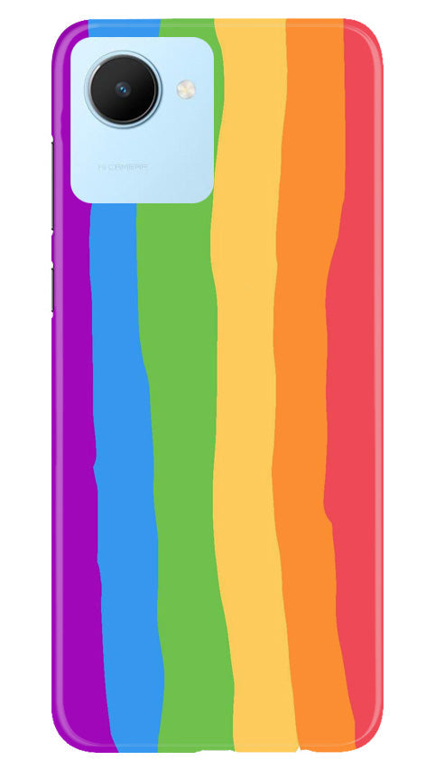 Multi Color Baground Case for Realme C30  (Design - 139)