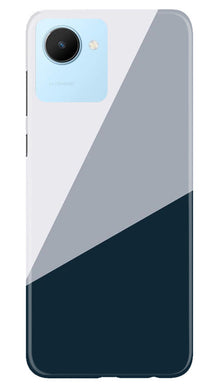 Blue Shade Mobile Back Case for Realme C30 (Design - 151)