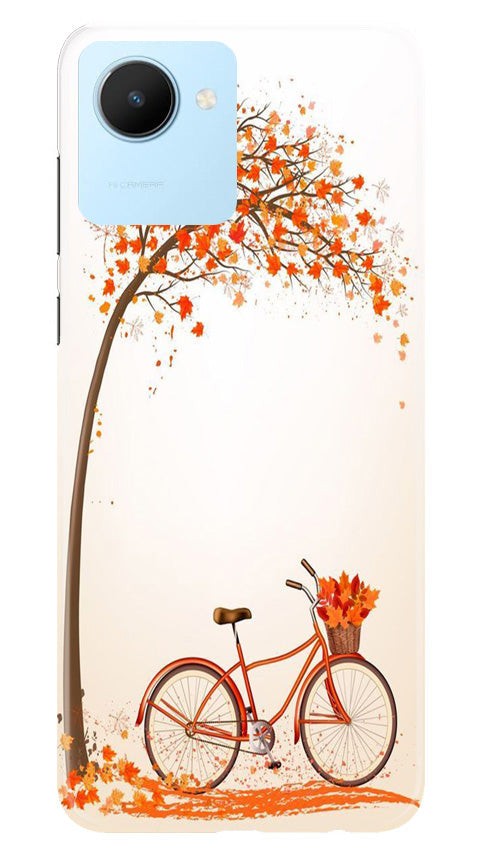 Bicycle Case for Realme C30 (Design - 161)