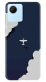 Clouds Plane Case for Realme C30 (Design - 165)