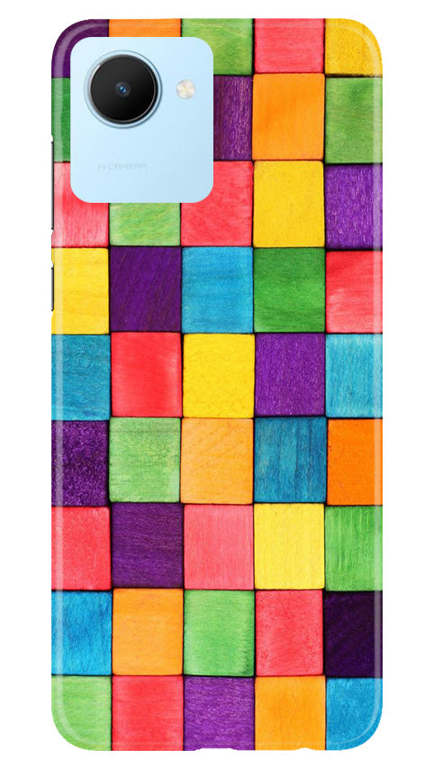Puzzle Pattern Case for Realme C30 (Design No. 186)
