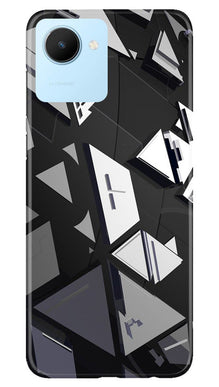 Modern Art Mobile Back Case for Realme C30 (Design - 198)
