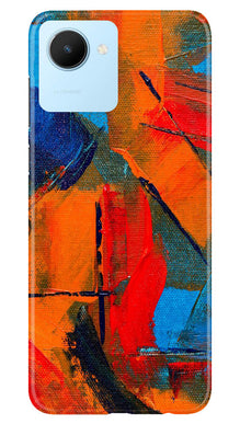 Modern Art Mobile Back Case for Realme C30 (Design - 205)