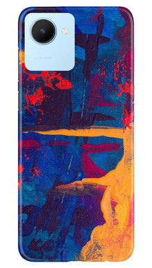 Modern Art Mobile Back Case for Realme C30 (Design - 206)