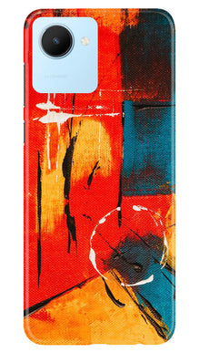 Modern Art Mobile Back Case for Realme C30 (Design - 207)