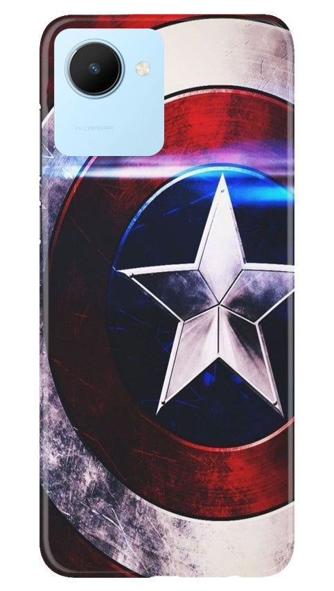 Captain America Case for Realme C30 (Design No. 218)