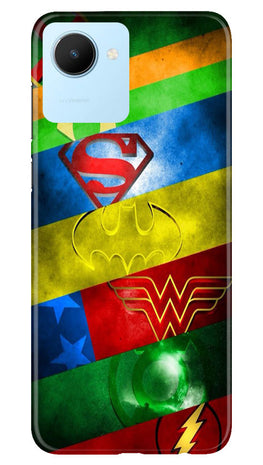 Captain America Shield Case for Realme C30 (Design No. 219)