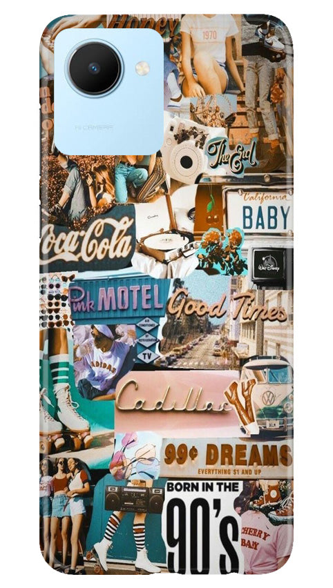 Cute Kid Couple Case for Realme C30 (Design No. 252)