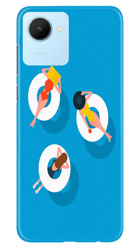 Timon and Pumbaa Mobile Back Case for Realme C30 (Design - 267)
