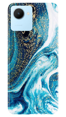 Marble Texture Mobile Back Case for Realme C30 (Design - 269)