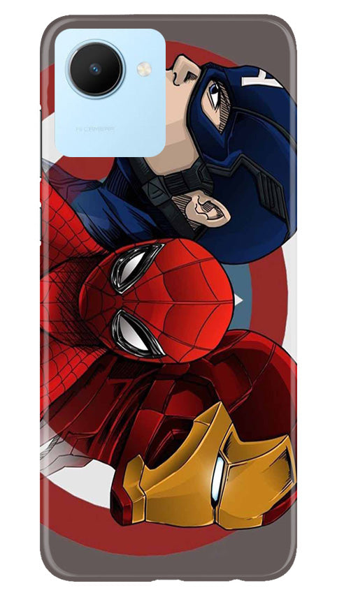 Marble Texture Mobile Back Case for Realme C30 (Design - 272)