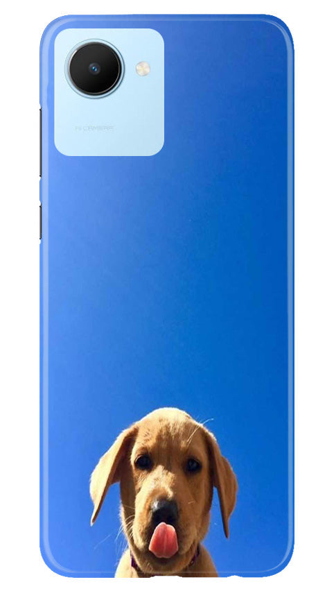 Dog Mobile Back Case for Realme C30 (Design - 294)