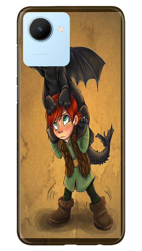 Dragon Mobile Back Case for Realme C30 (Design - 298)