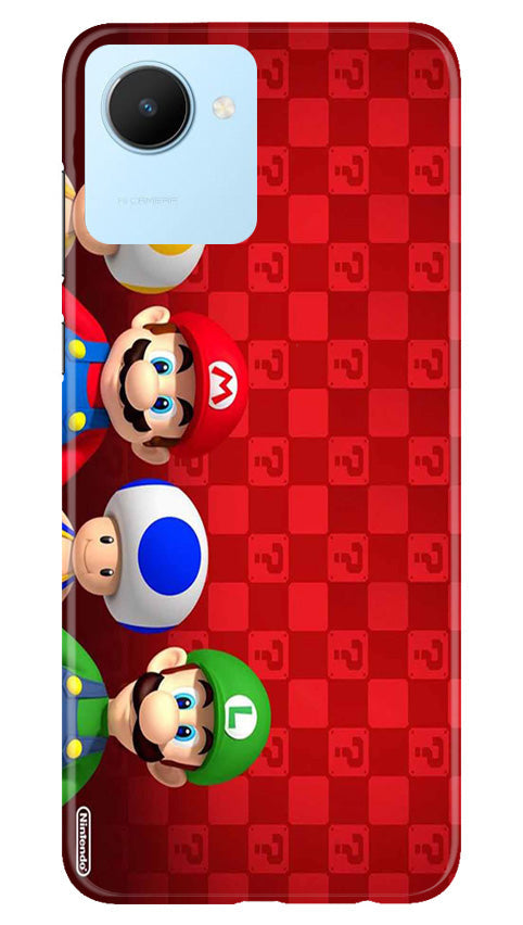 Mario Mobile Back Case for Realme C30 (Design - 299)