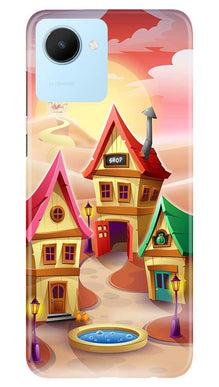 Sweet Home Mobile Back Case for Realme C30 (Design - 300)