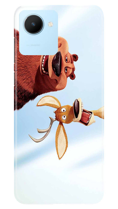 Polar Beer Mobile Back Case for Realme C30 (Design - 304)