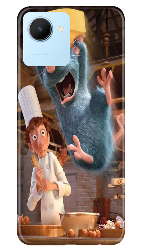 Ratatouille Mobile Back Case for Realme C30 (Design - 307)