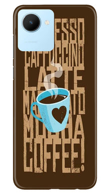 Love Coffee Mobile Back Case for Realme C30 (Design - 311)