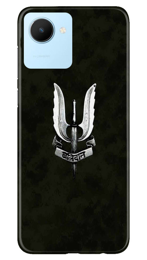 Balidaan Mobile Back Case for Realme C30 (Design - 315)
