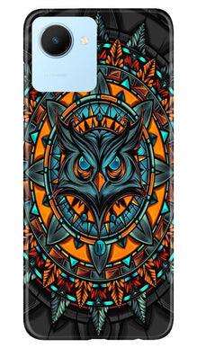 Owl Mobile Back Case for Realme C30 (Design - 319)