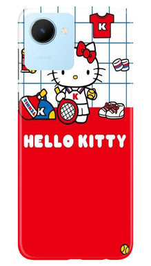 Hello Kitty Mobile Back Case for Realme C30 (Design - 322)