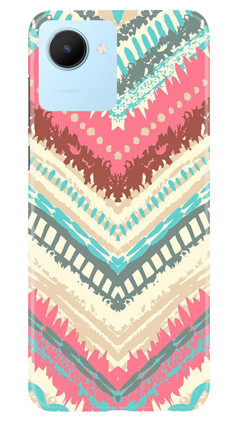 Pattern Mobile Back Case for Realme C30 (Design - 327)
