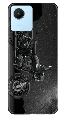 Royal Enfield Mobile Back Case for Realme C30 (Design - 340)