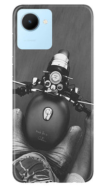 Royal Enfield Mobile Back Case for Realme C30 (Design - 341)