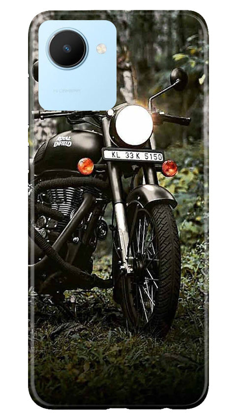 Royal Enfield Mobile Back Case for Realme C30 (Design - 343)