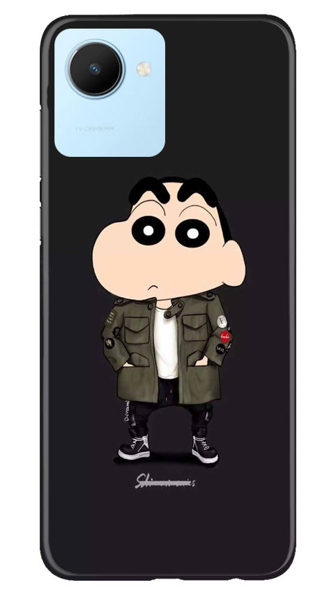 Shin Chan Mobile Back Case for Realme C30 (Design - 349)