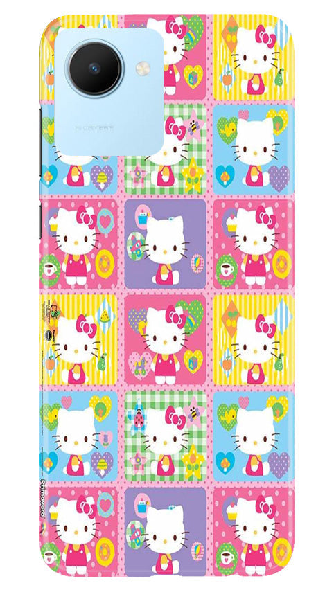 Kitty Mobile Back Case for Realme C30 (Design - 357)