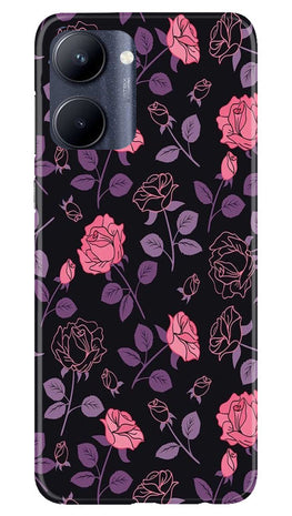 Rose Black Background Case for Realme C33