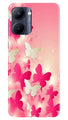 White Pick Butterflies Case for Realme C33