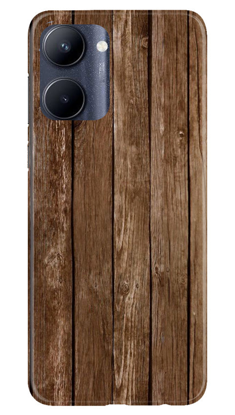 Wooden Look Case for Realme C33  (Design - 112)