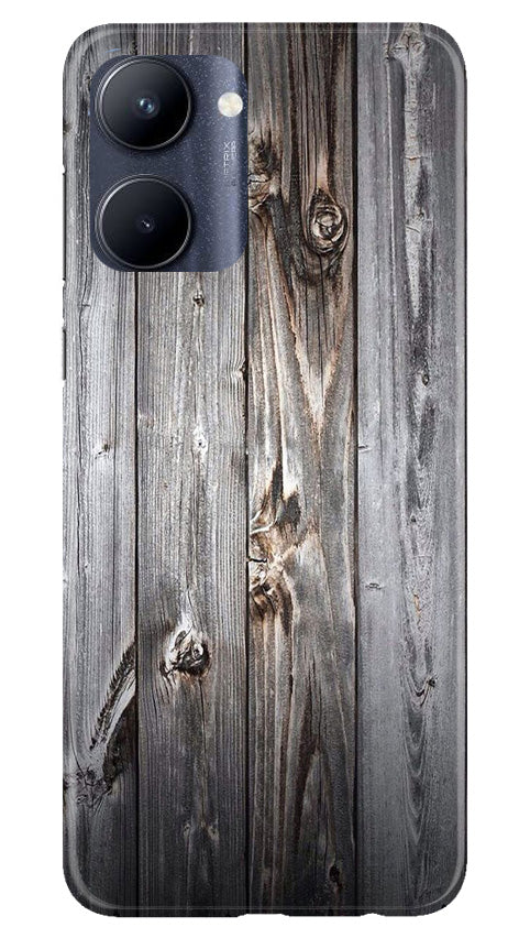 Wooden Look Case for Realme C33  (Design - 114)