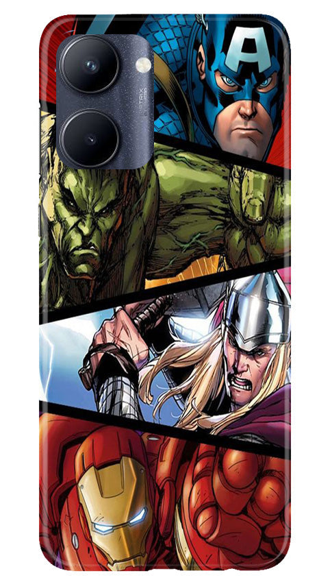 Avengers Superhero Case for Realme C33  (Design - 124)