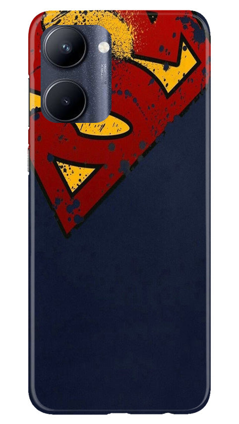 Superman Superhero Case for Realme C33  (Design - 125)
