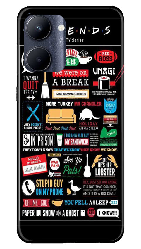 Friends Case for Realme C33  (Design - 145)